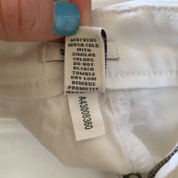 Abercrombie & Fitch jean mini skirt 00 preowned - Picture 4 of 9